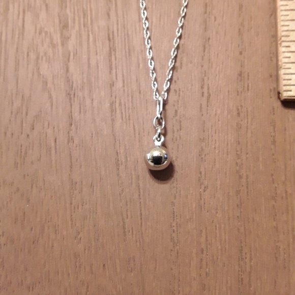 None Jewelry - Sterling Silver Braided Chain & Pendant